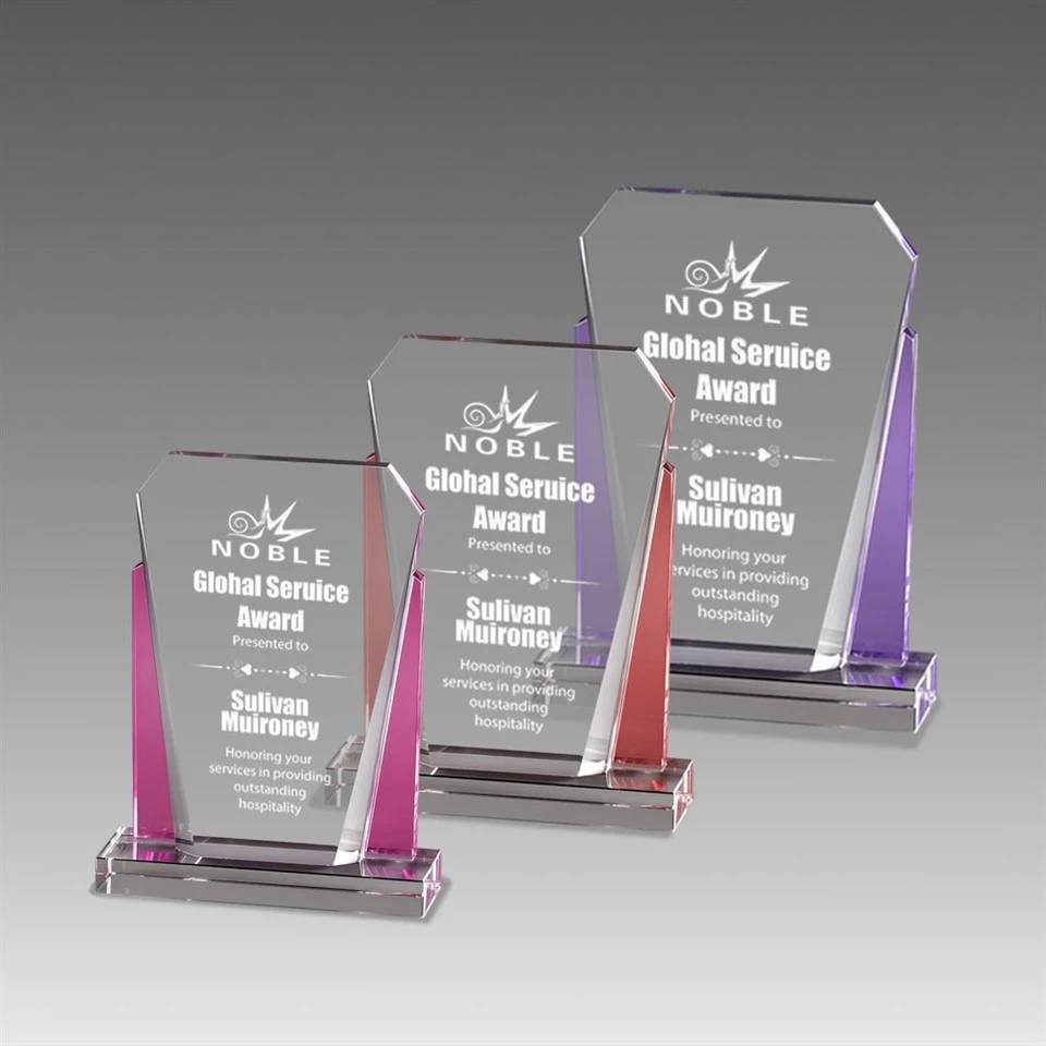 Wholesale Engraved Crystal Trophy